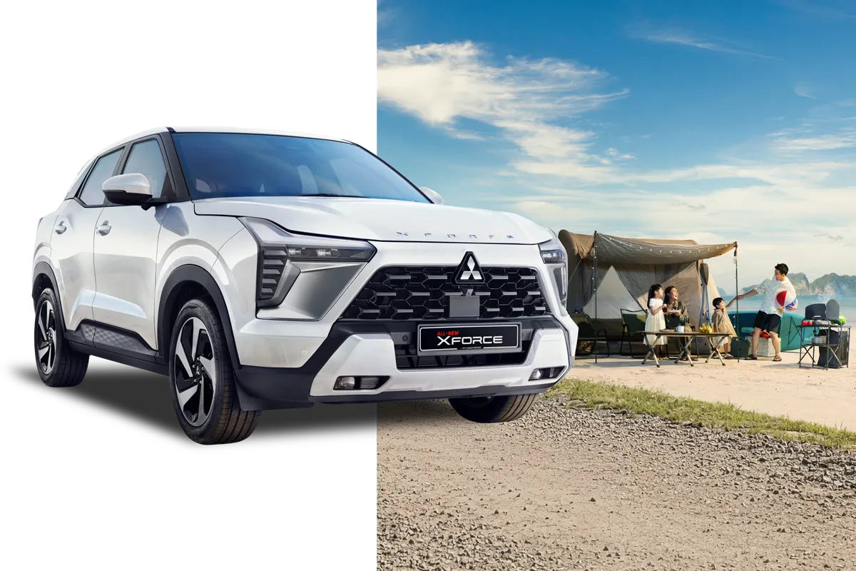 Kesan stylish Mitsubishi XForce